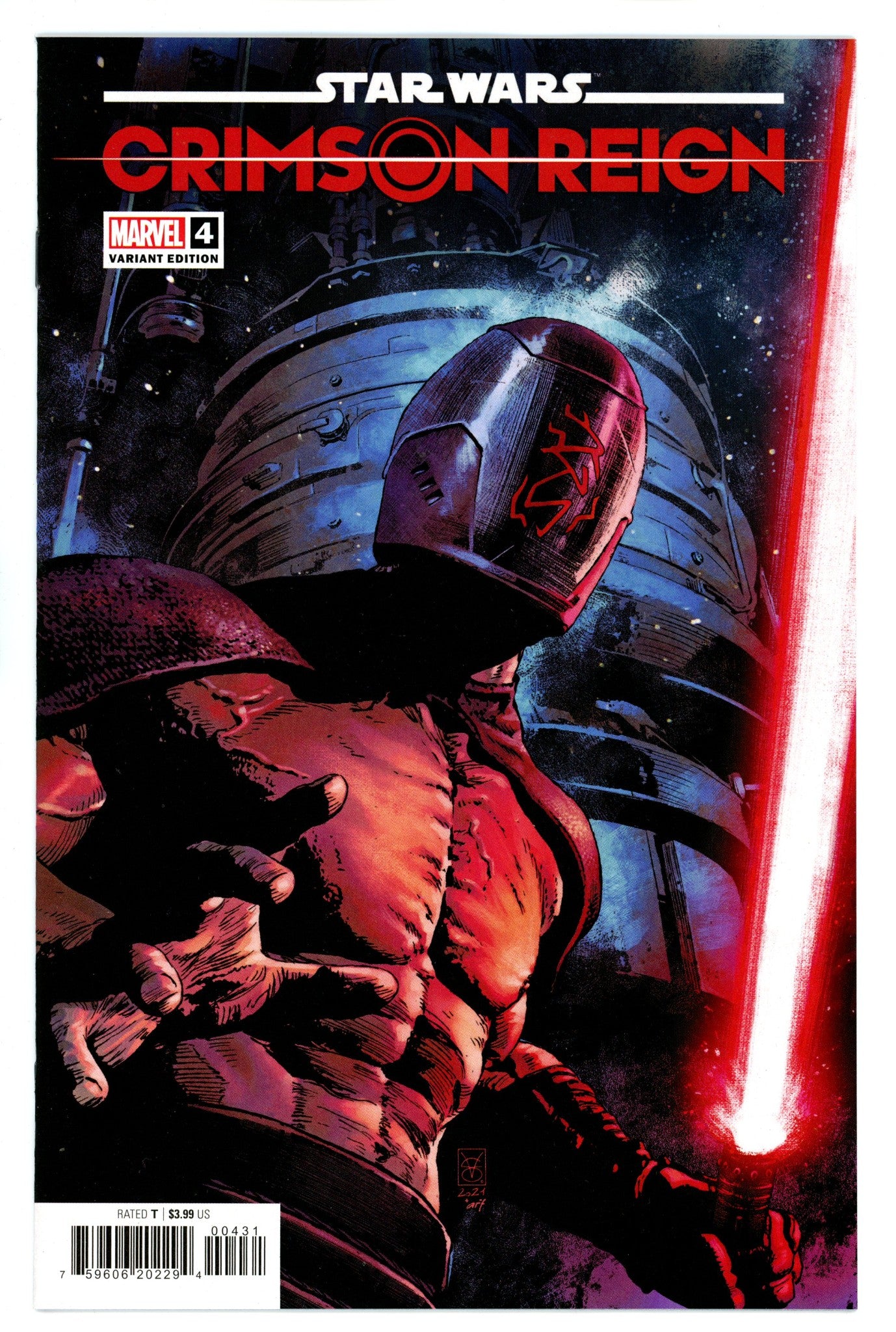 Star Wars Crimson Reign 4 Giangiordano Variant (2022)