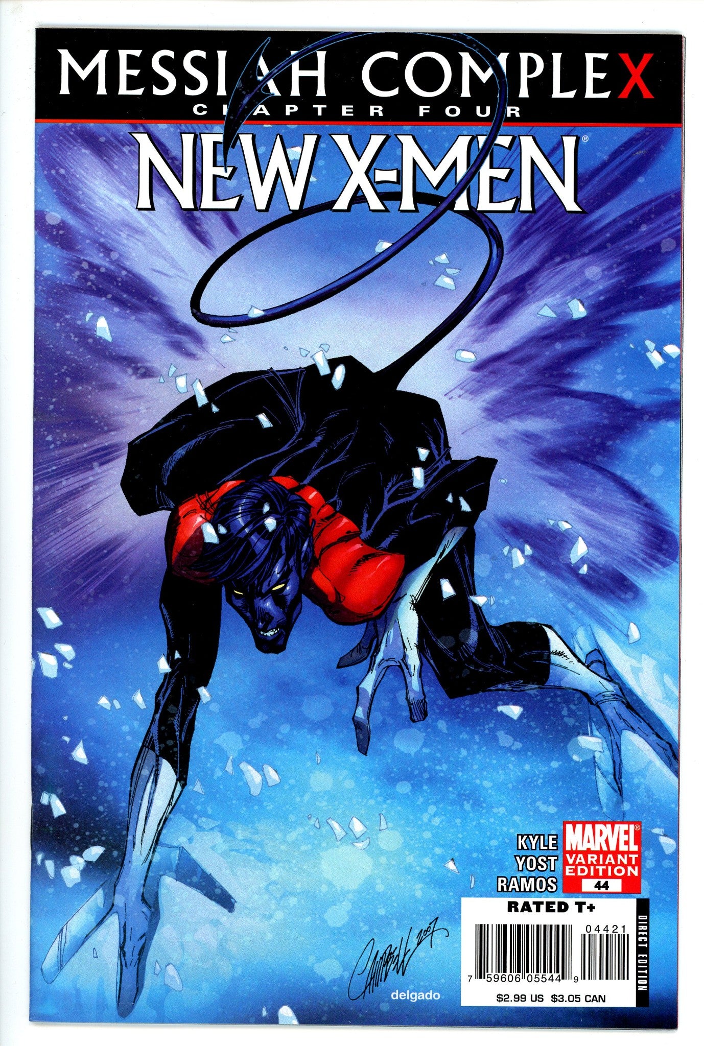 New X-Men 44 Campbell Variant NM-Marvel-CaptCan Comics Inc