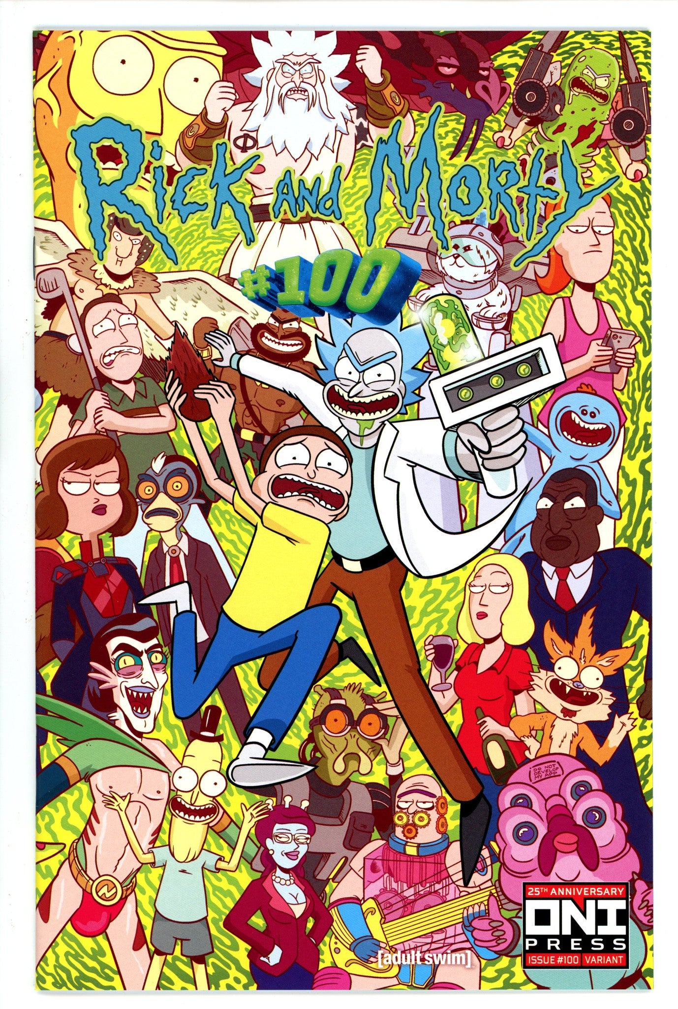 Rick and Morty 100 Ellerby Variant (2022)