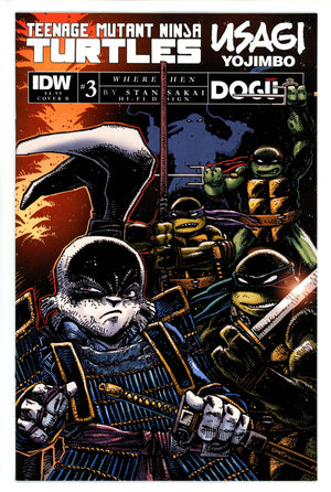 Teenage Mutant Ninja Turtles / Usagi Yojimbo Wherewhen 3 Eastman Variant (2023)