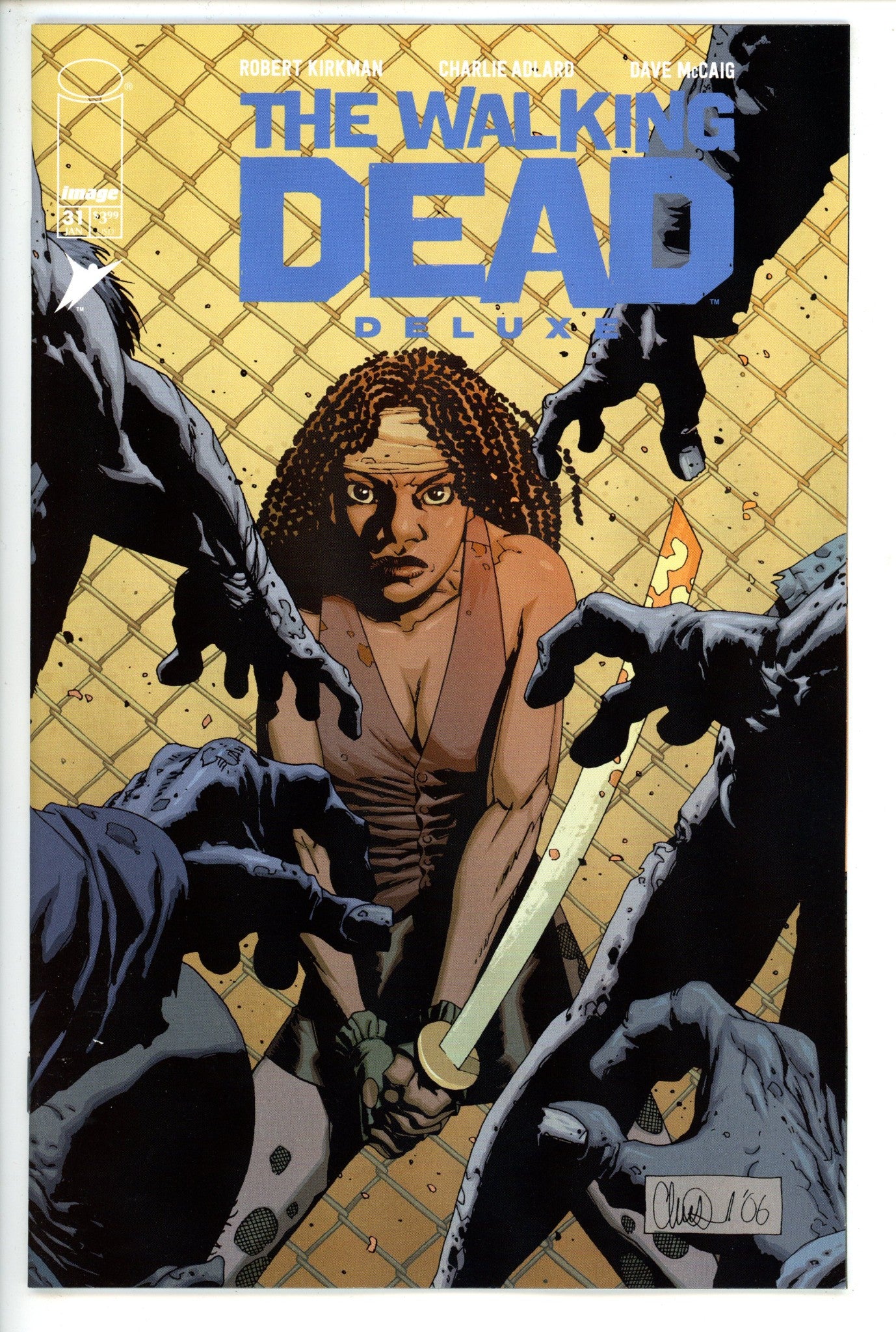 Walking Dead Deluxe 31 Adlard Variant (2022)