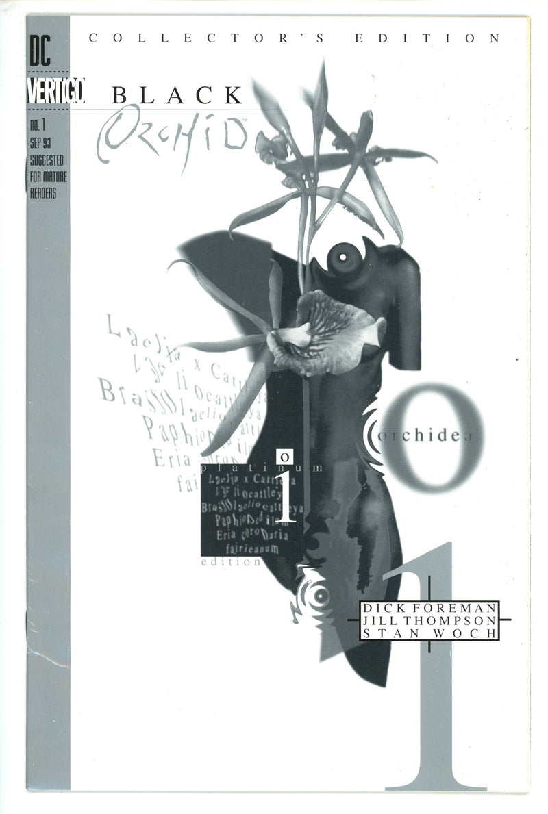 Black Orchid Vol 2 1 Variant