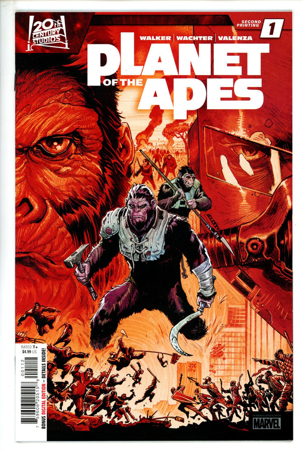 Planet Of The Apes Vol 2 1 2Nd Print (2023)