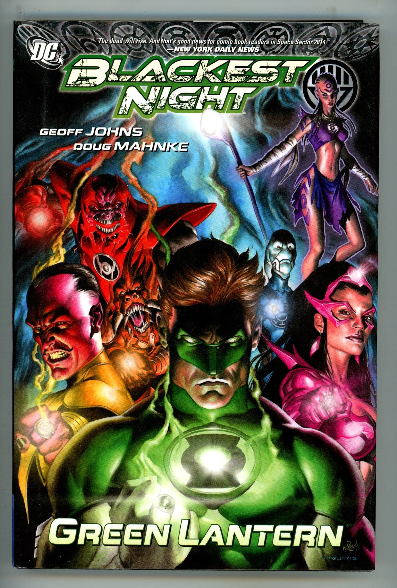 Blackest Night Green Lantern HC