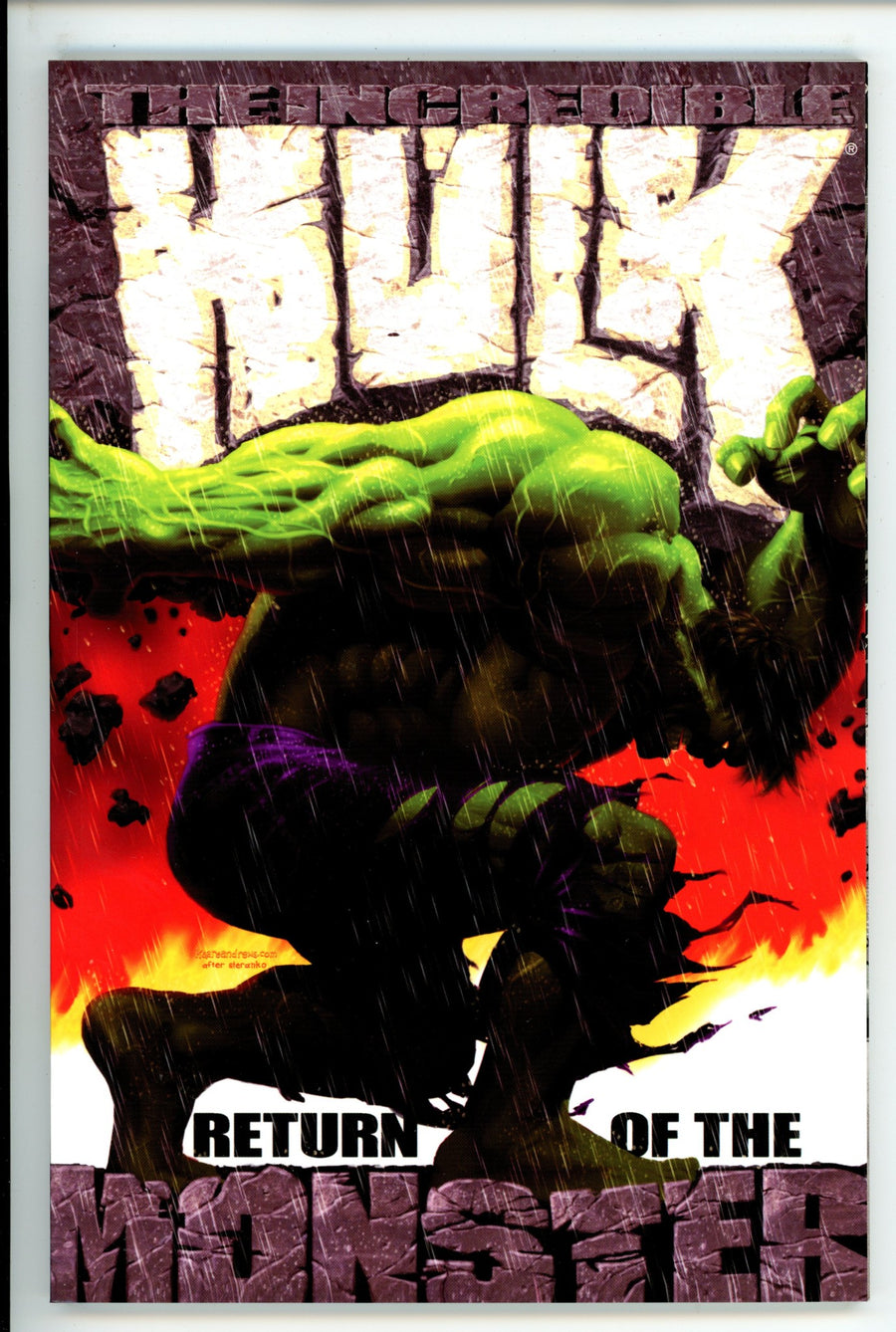Incredible Hulk Vol 1 Return of the Monster TPB