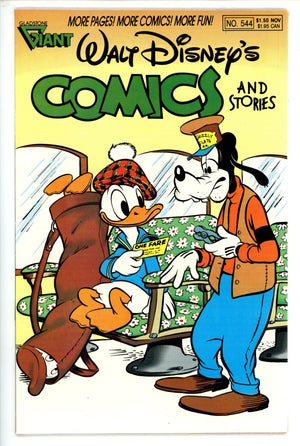 Walt Disney's Comics and Stories  544