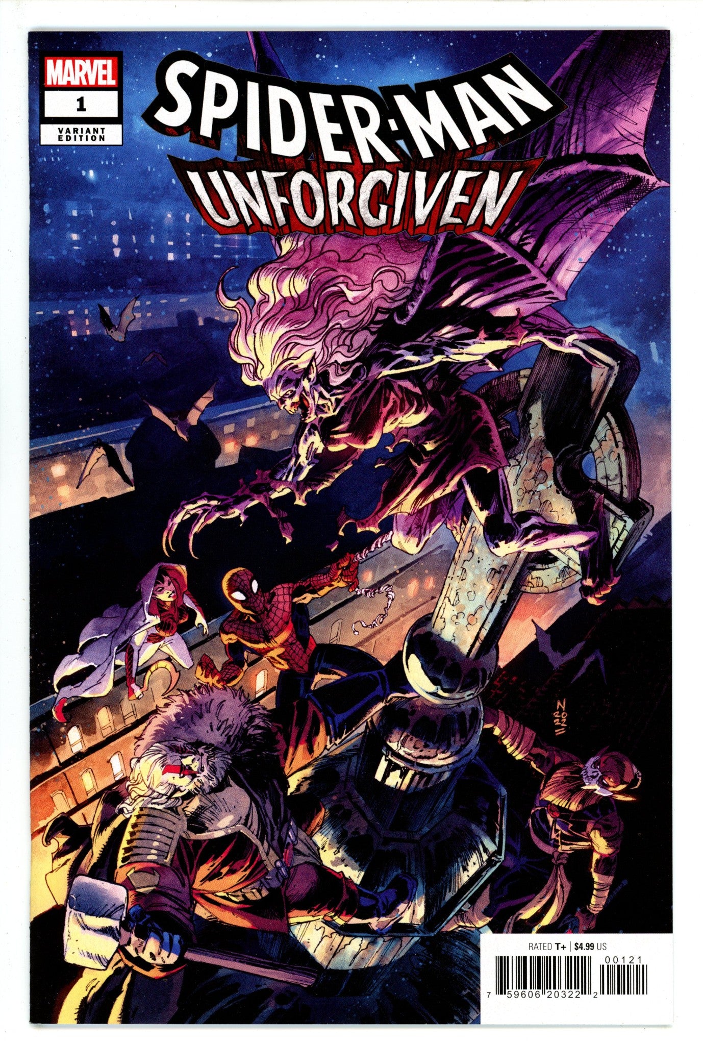 Spider-Man Unforgiven 1 Klein Variant (2023)