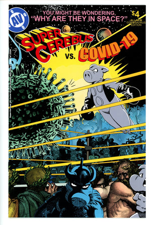 Super Cerebus vs COVID 19 1 (2021)