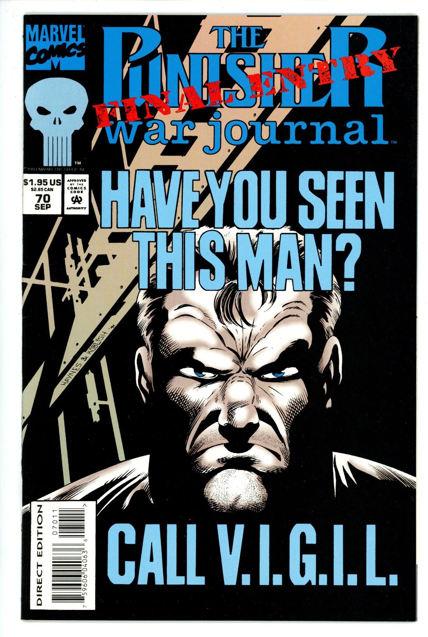 The Punisher War Journal Vol 1 70