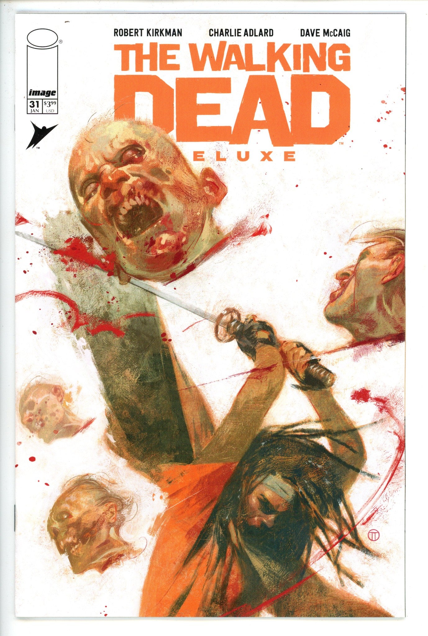 Walking Dead Deluxe 31 Tedesco Variant (2022)