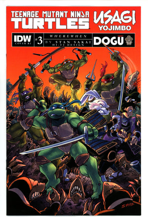 Teenage Mutant Ninja Turtles / Usagi Yojimbo Wherewhen 3 Myer Incentive Variant NM (2023)