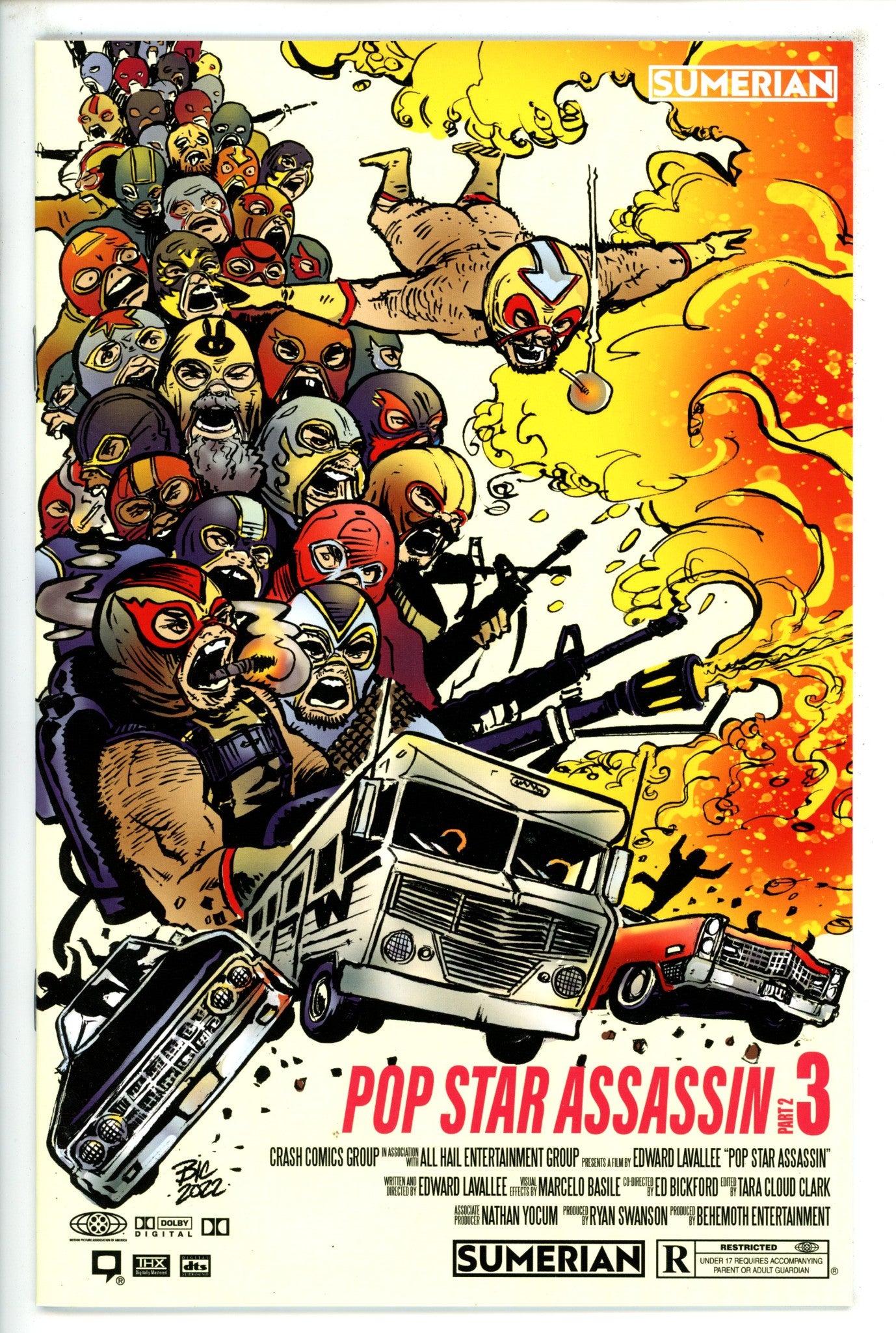 Pop Star Assassin 2 3 Bickford Variant (2022)