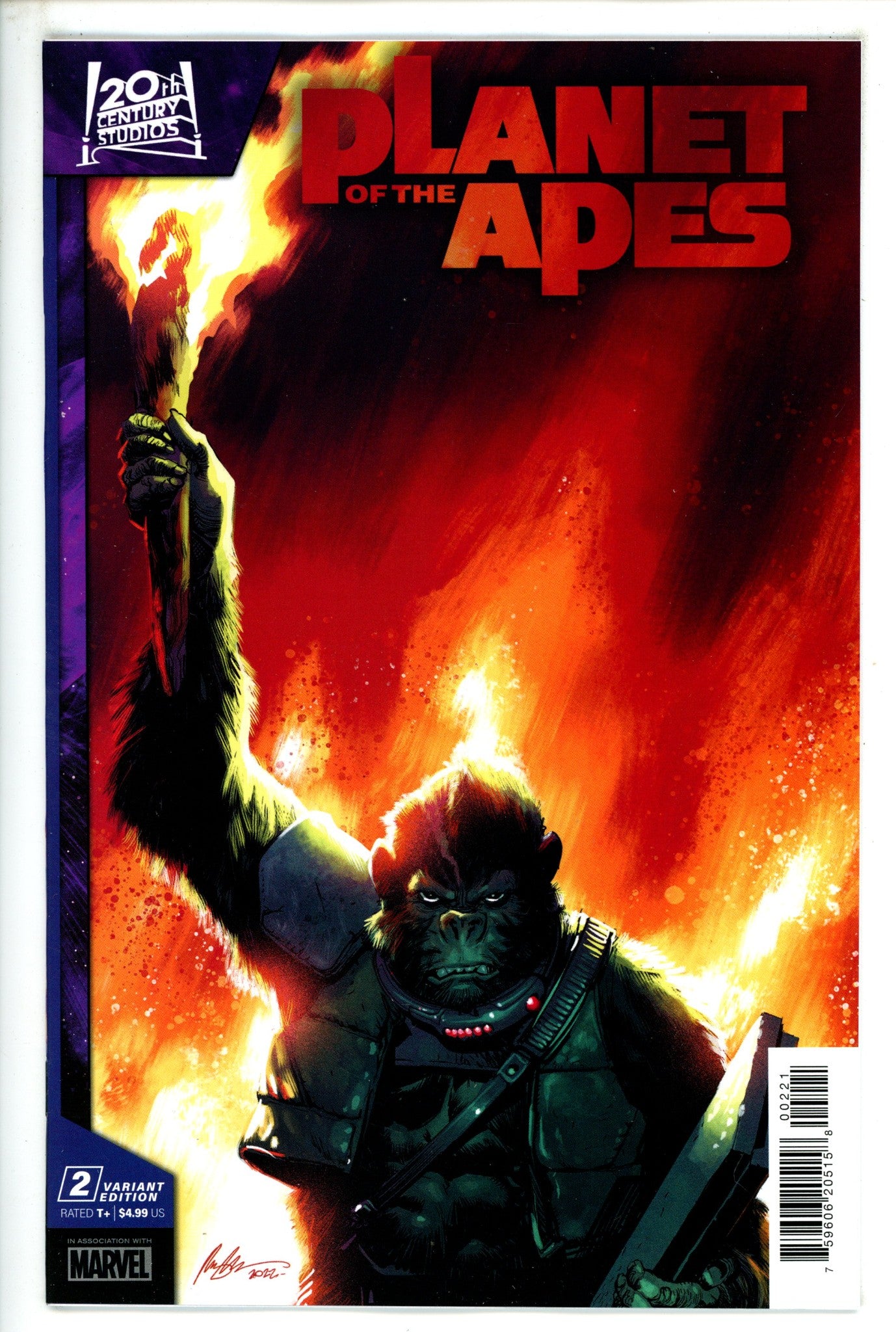 Planet Of The Apes 2 Albuquerque Variant (2023)
