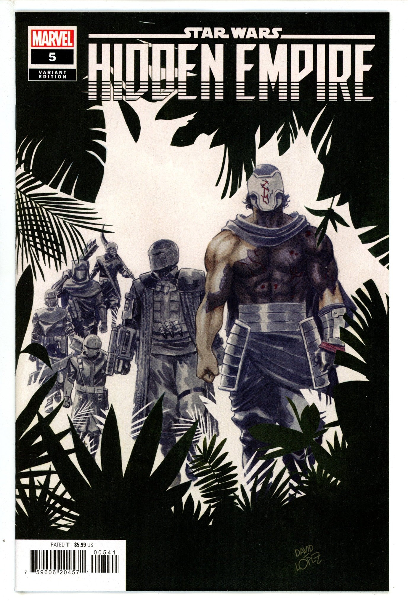 Star Wars Hidden Empire 5 Lopez Travel Incentive Variant NM (2023)