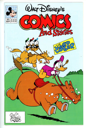 Walt Disney's Comics and Stories  551