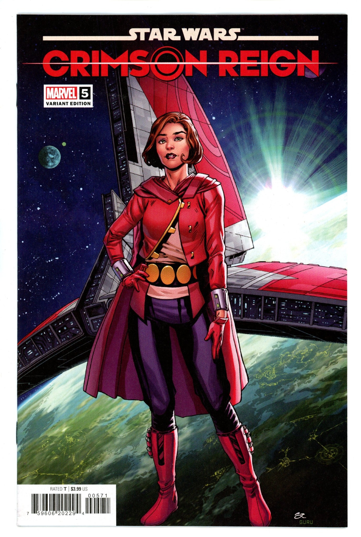 Star Wars Crimson Reign 5 Cummings Variant NM-