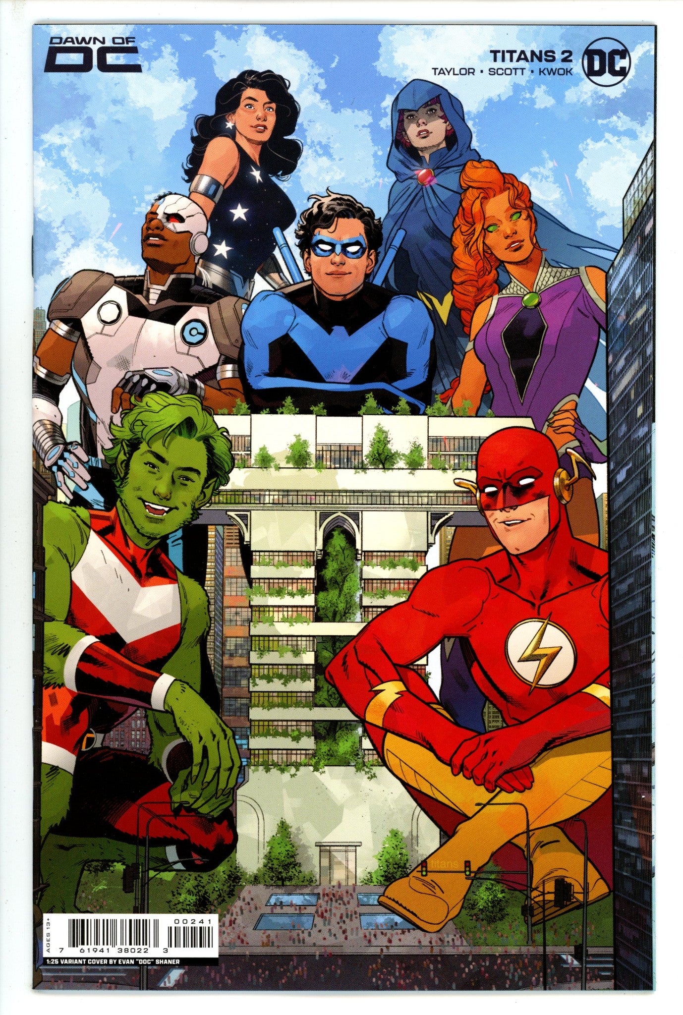 Titans Vol 4 2 Shaner Incentive Variant NM+ (2023)