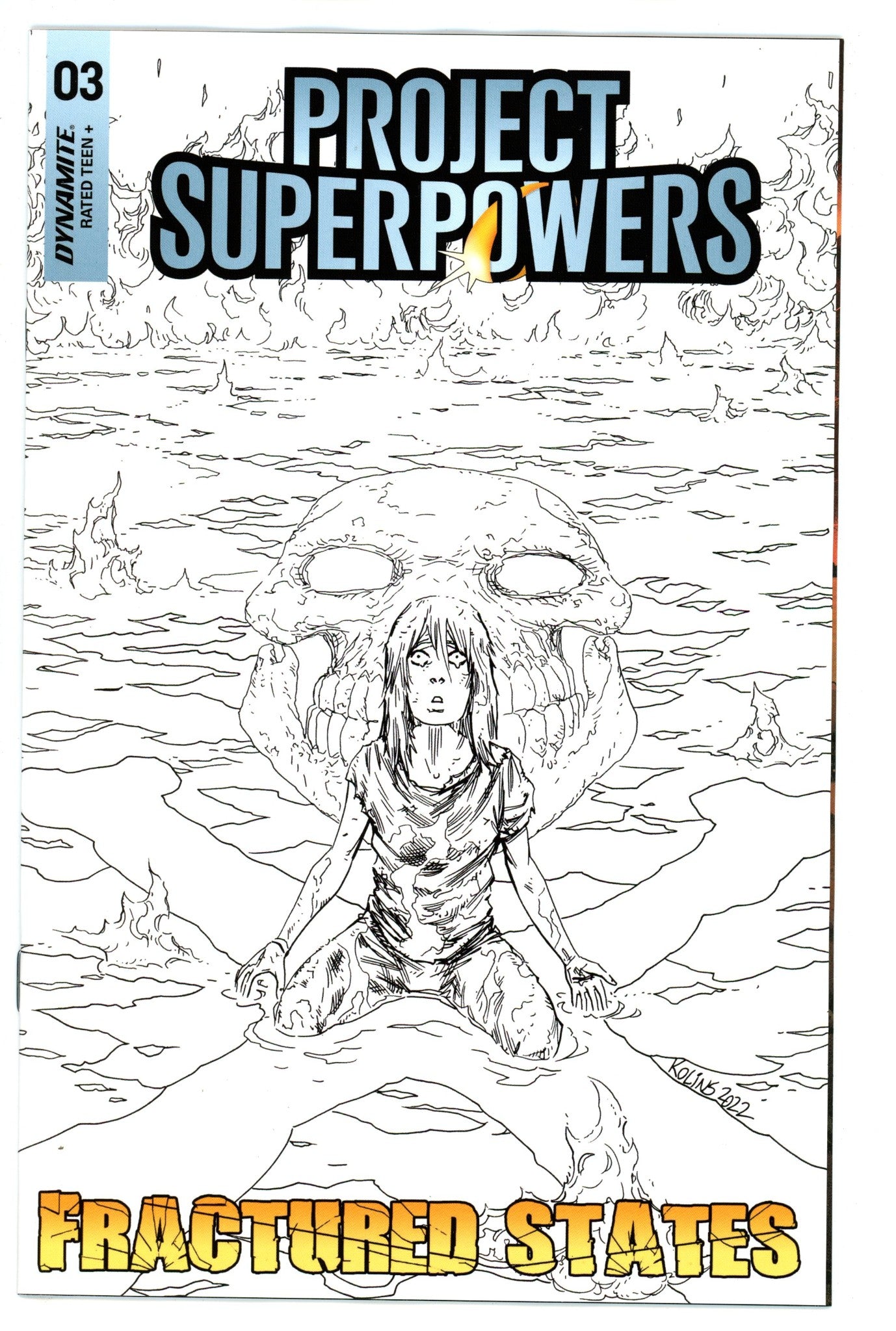 Project Super Powers Fractured States 3 Kolins Variant