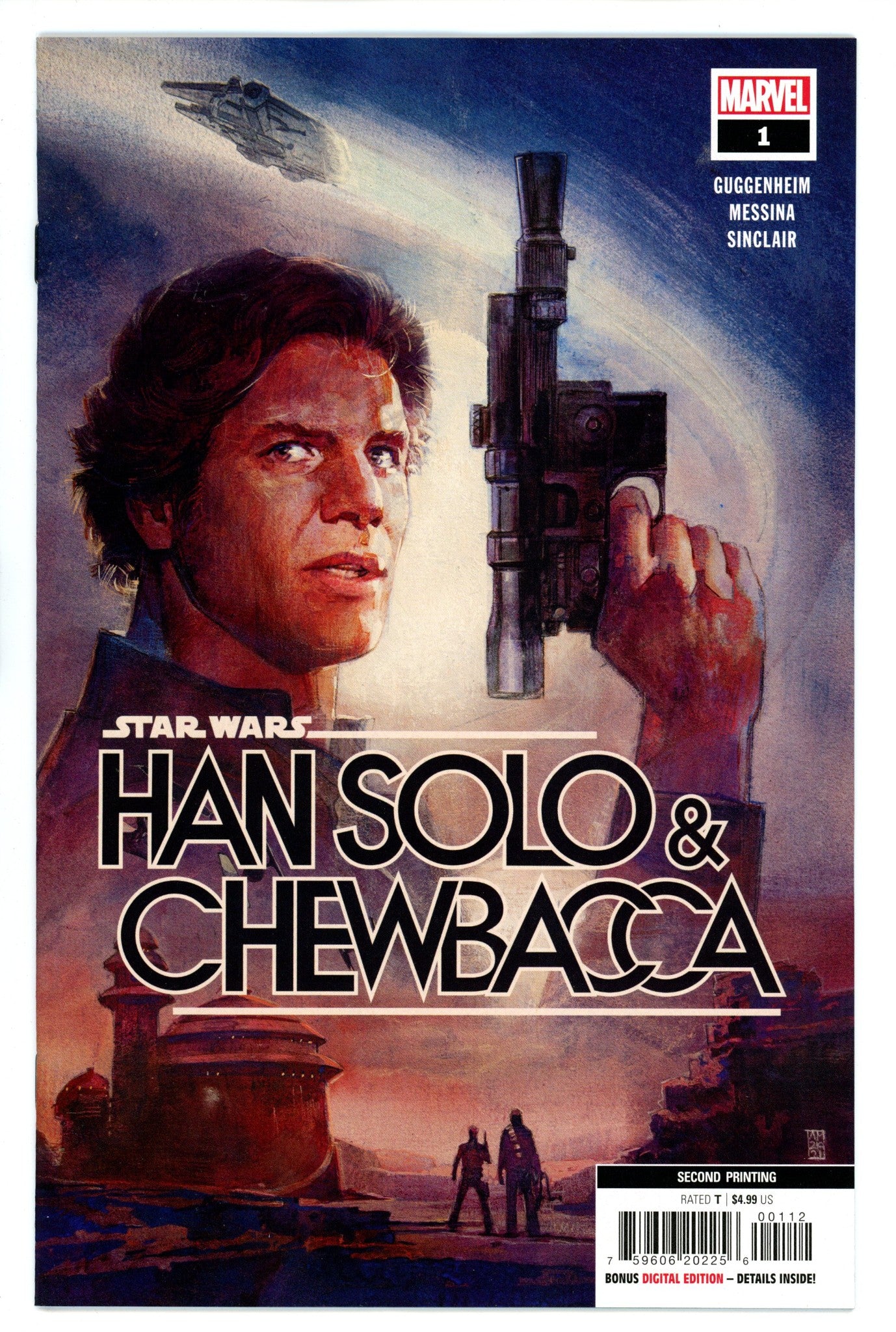 Star Wars Han Solo / Chewbacca 1 2nd Print (2022)