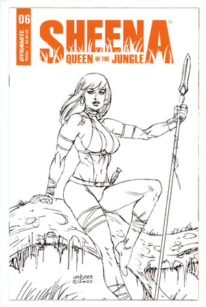Sheena Queen of the Jungle 6 Linsner Variant
