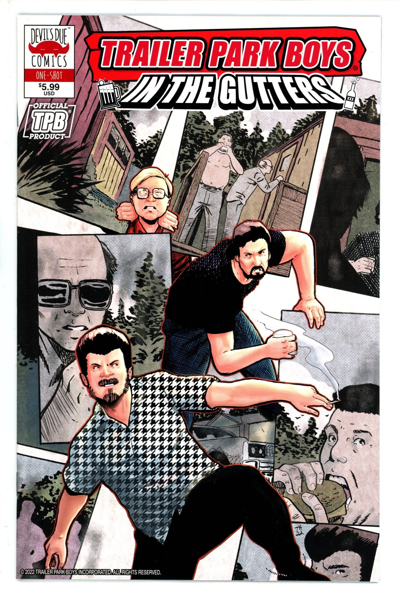 Trailer Park Boys in the Gutters 1 Hymel Variant (2022)