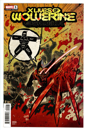 X Lives of Wolverine 5 Ba Variant NM