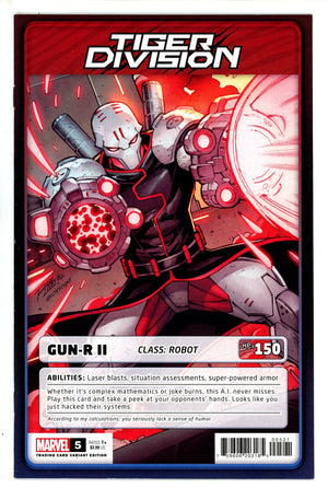 Tiger Division 5 Lim Trading Card Variant (2023)