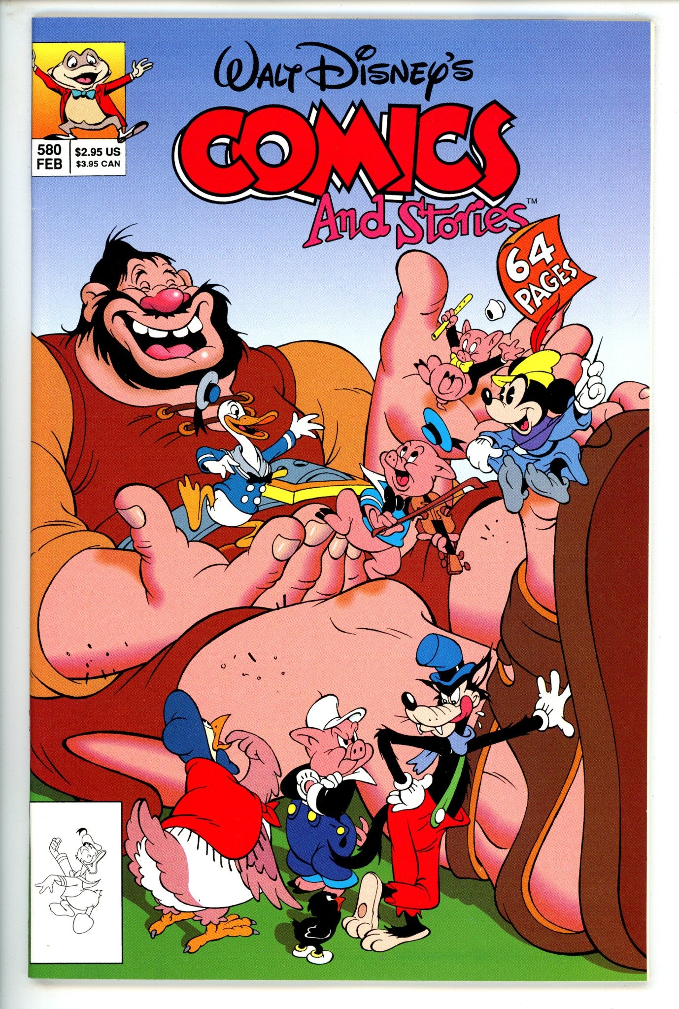 Walt Disney's Comics and Stories  580