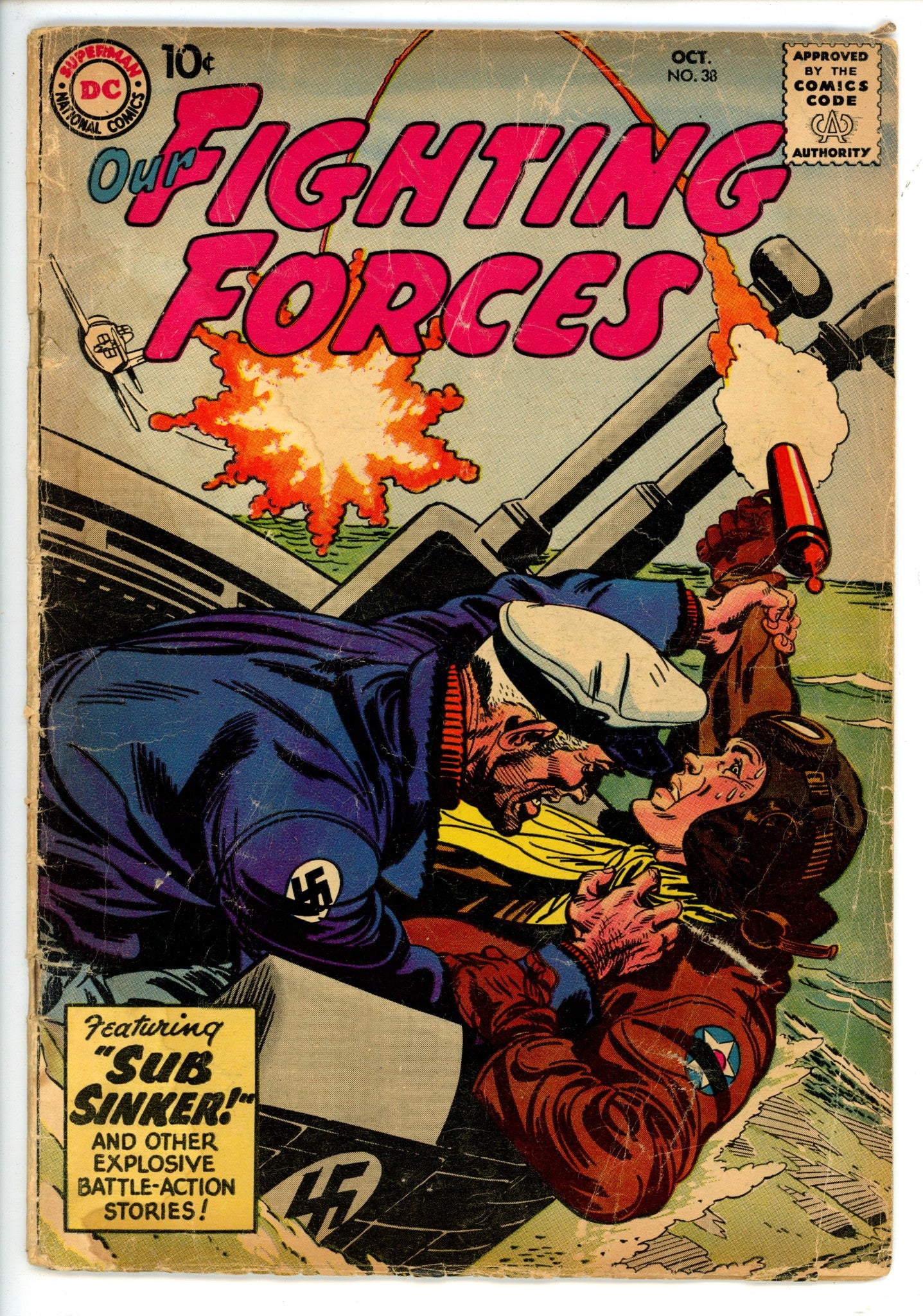 Our Fighting Forces 38 GD+