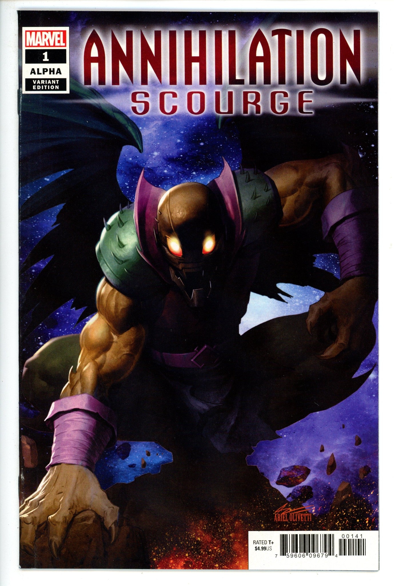 Annihilation - Scourge Alpha 1 Olivetti Variant