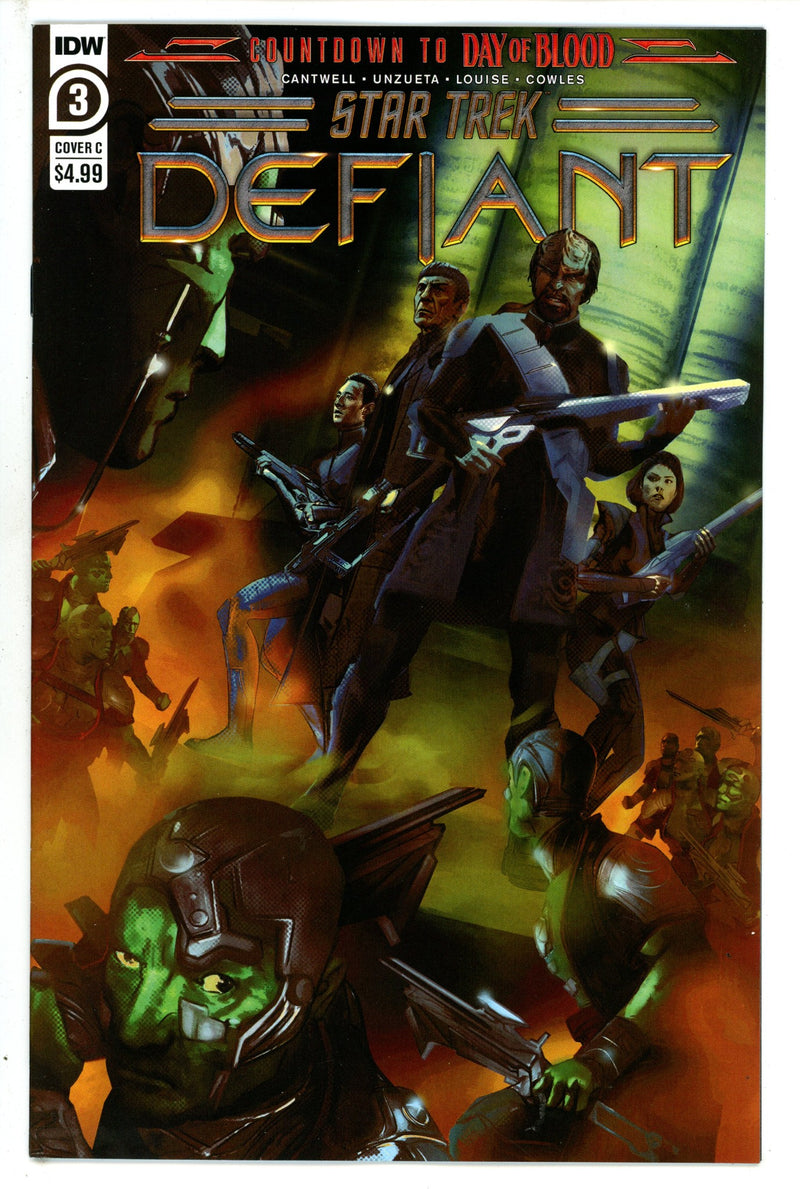 Star Trek Defiant 3 Martinis Variant (2023)