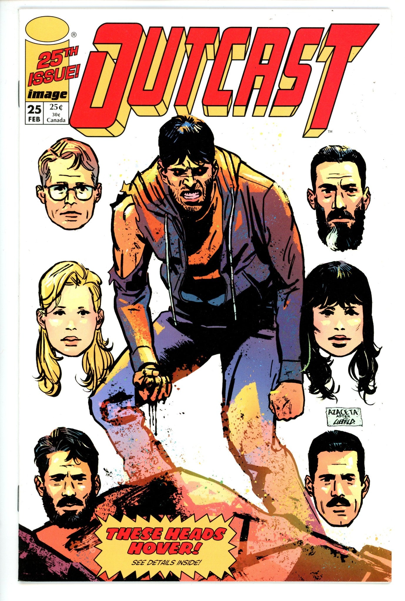 Outcast by Kirkman & Azaceta 25 Azaceta Variant