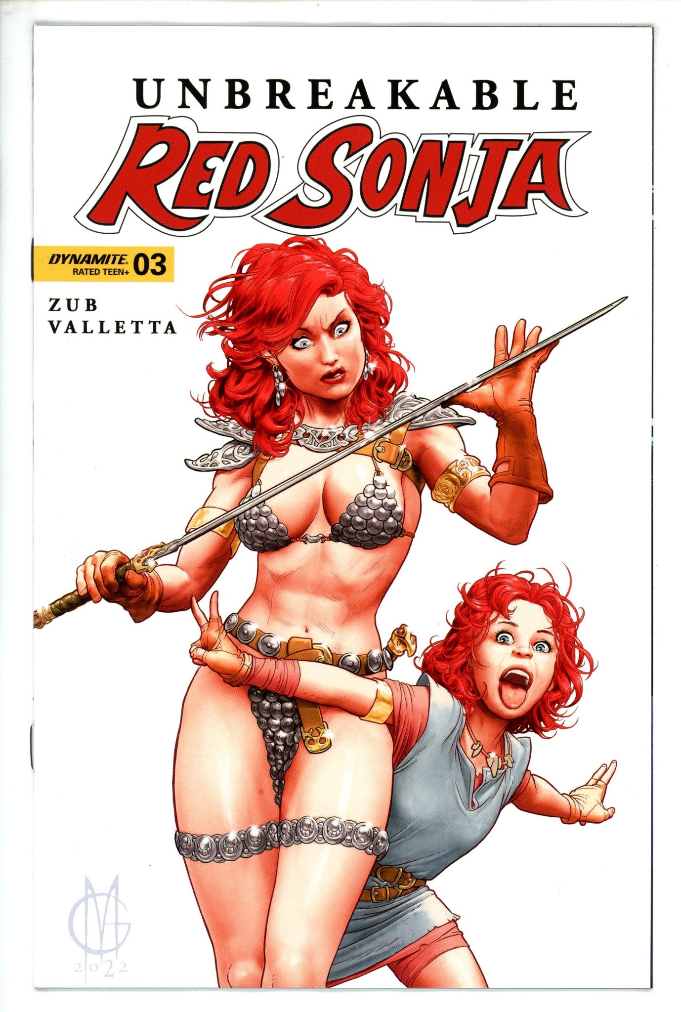 Unbreakable Red Sonja 3 Matteoni Variant (2023)