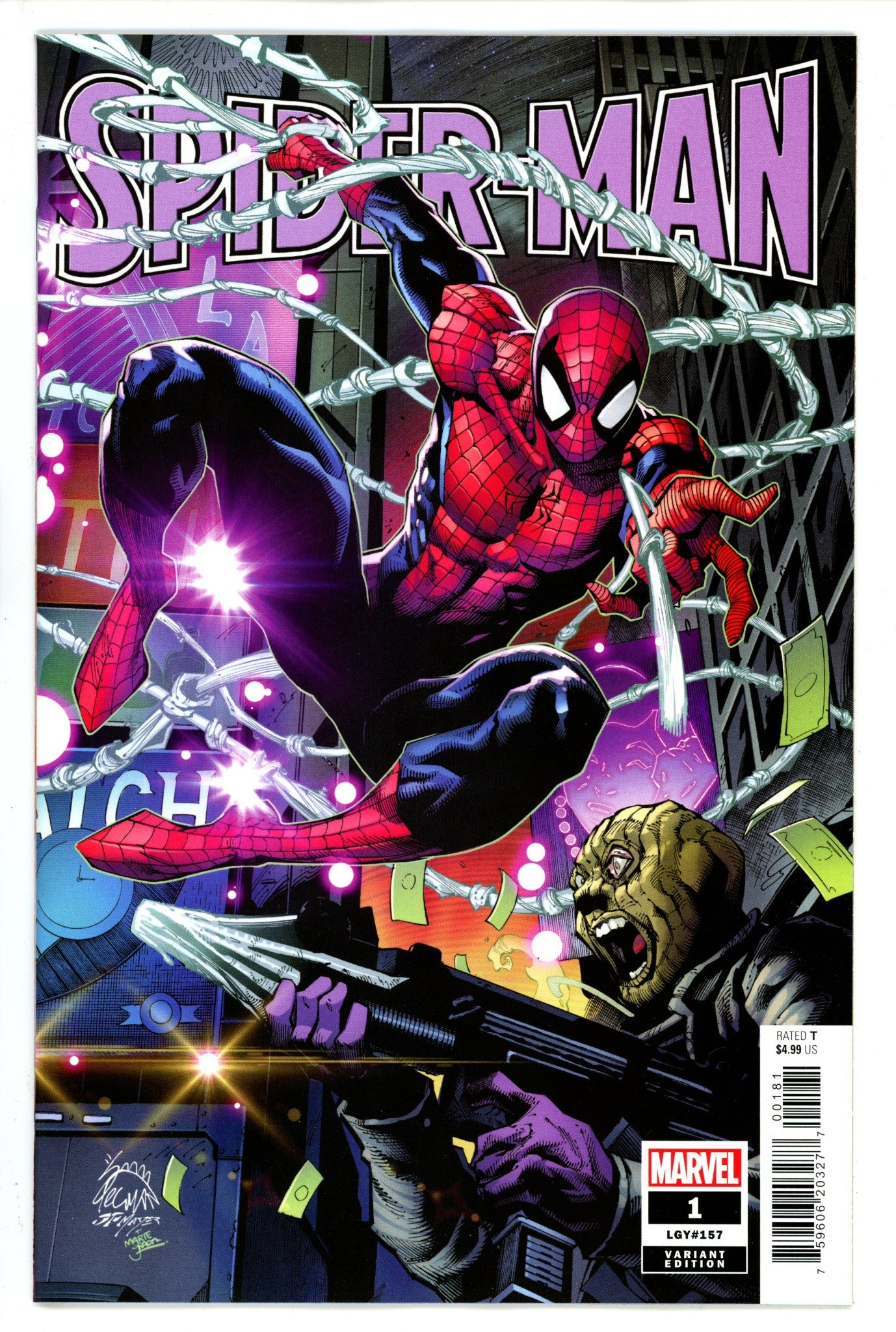 Spider-Man Vol 4 1 Stegman Variant NM+