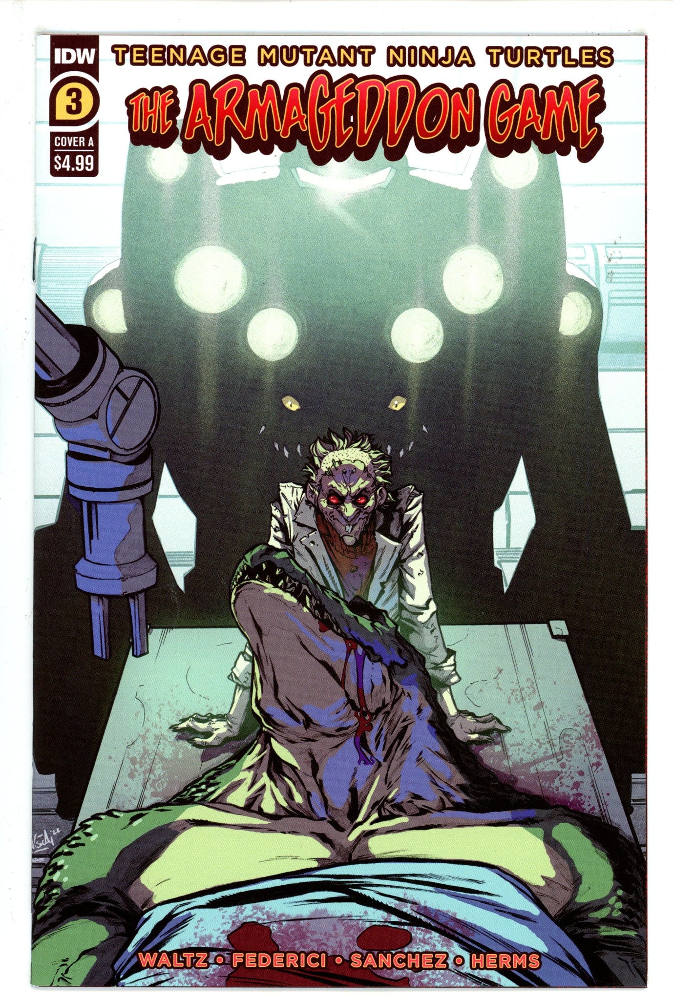 Teenage Mutant Ninja Turtles Armageddon Game 3