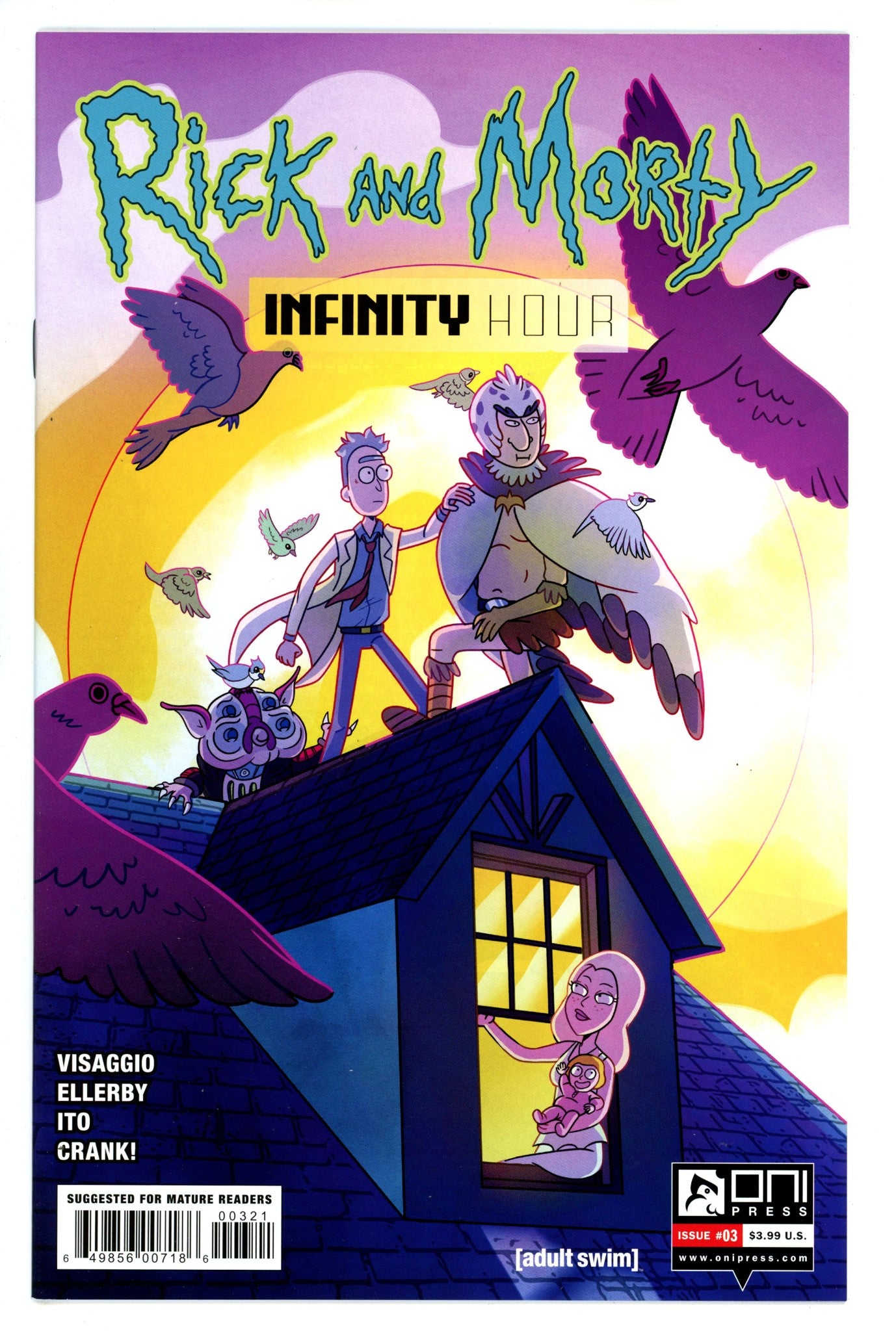 Rick and Morty Infinity Hour 3 Ellerby Variant (2022)
