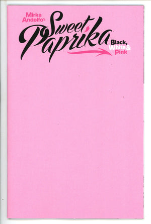 Sweet Paprika Black White & Pink 1 Blank Variant (2023)