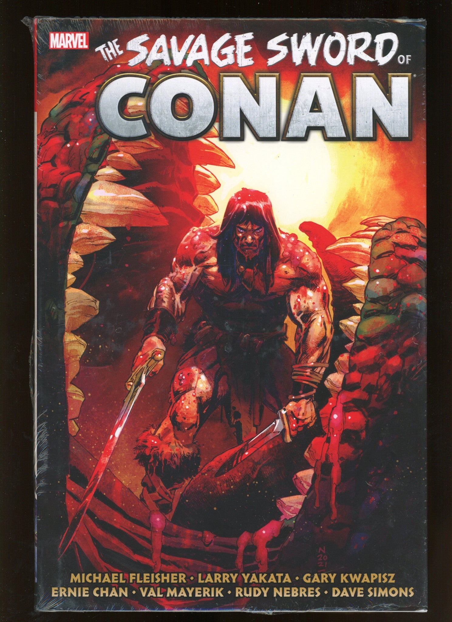 Savage Sword of Conan the Original Marvel Years Vol 8 HC Omnibus
