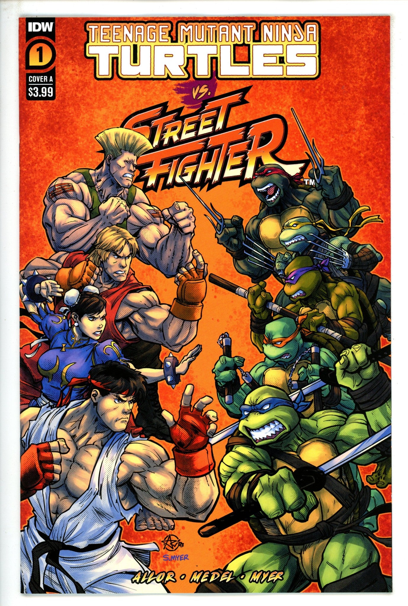 Teenage Mutant Ninja Turtles VS Street Fighter 1 (2023)