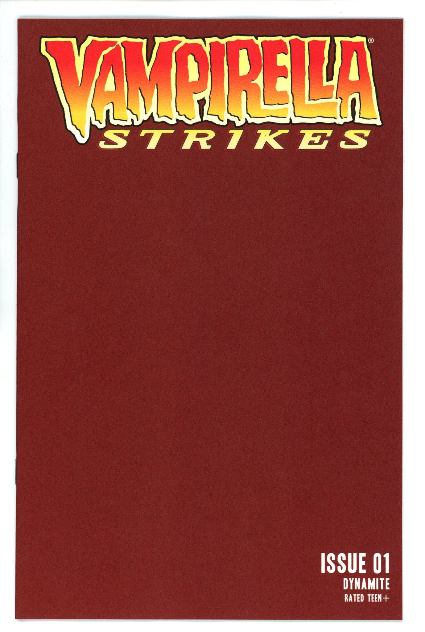 Vampirella Strikes 1 Blank Variant (2022)