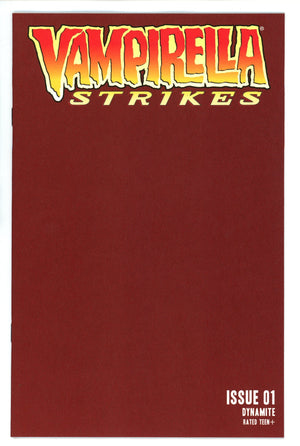 Vampirella Strikes 1 Blank Variant (2022)