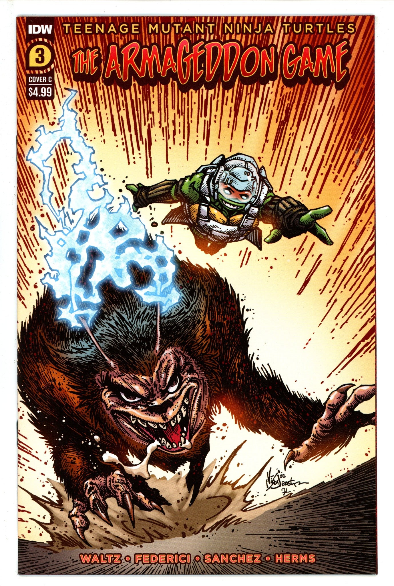 Teenage Mutant Ninja Turtles Armageddon Game 3 Eastman Variant