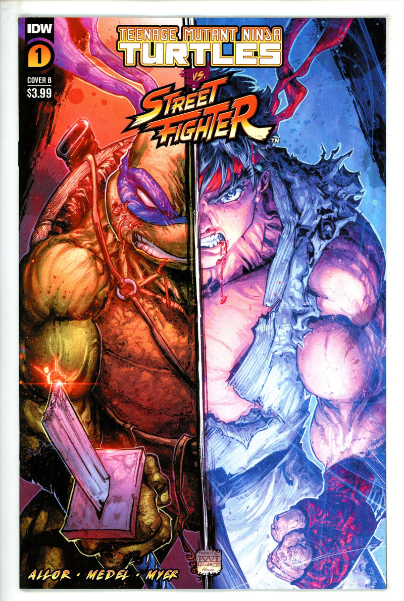 Teenage Mutant Ninja Turtles VS Street Fighter 1 Ii Variant (2023)