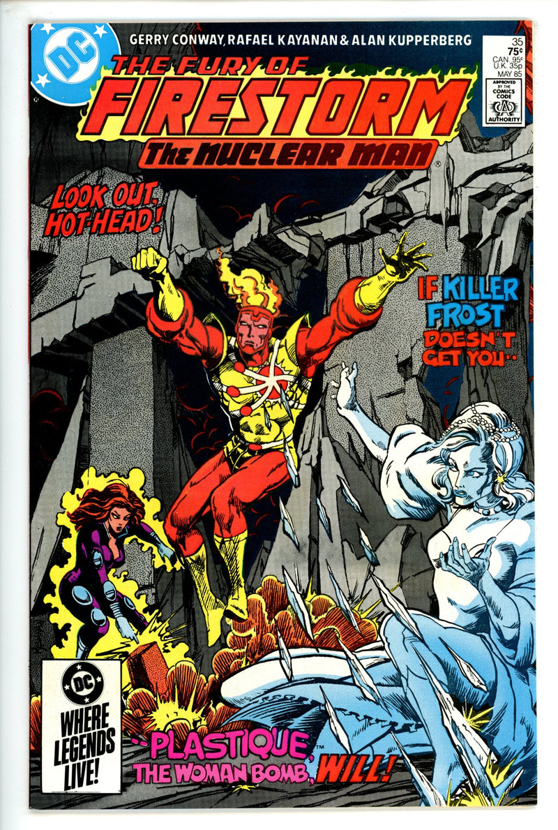 The Fury of Firestorm Vol 2 35  NM-