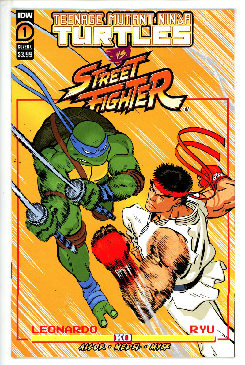 Teenage Mutant Ninja Turtles VS Street Fighter 1 Variant (2023)