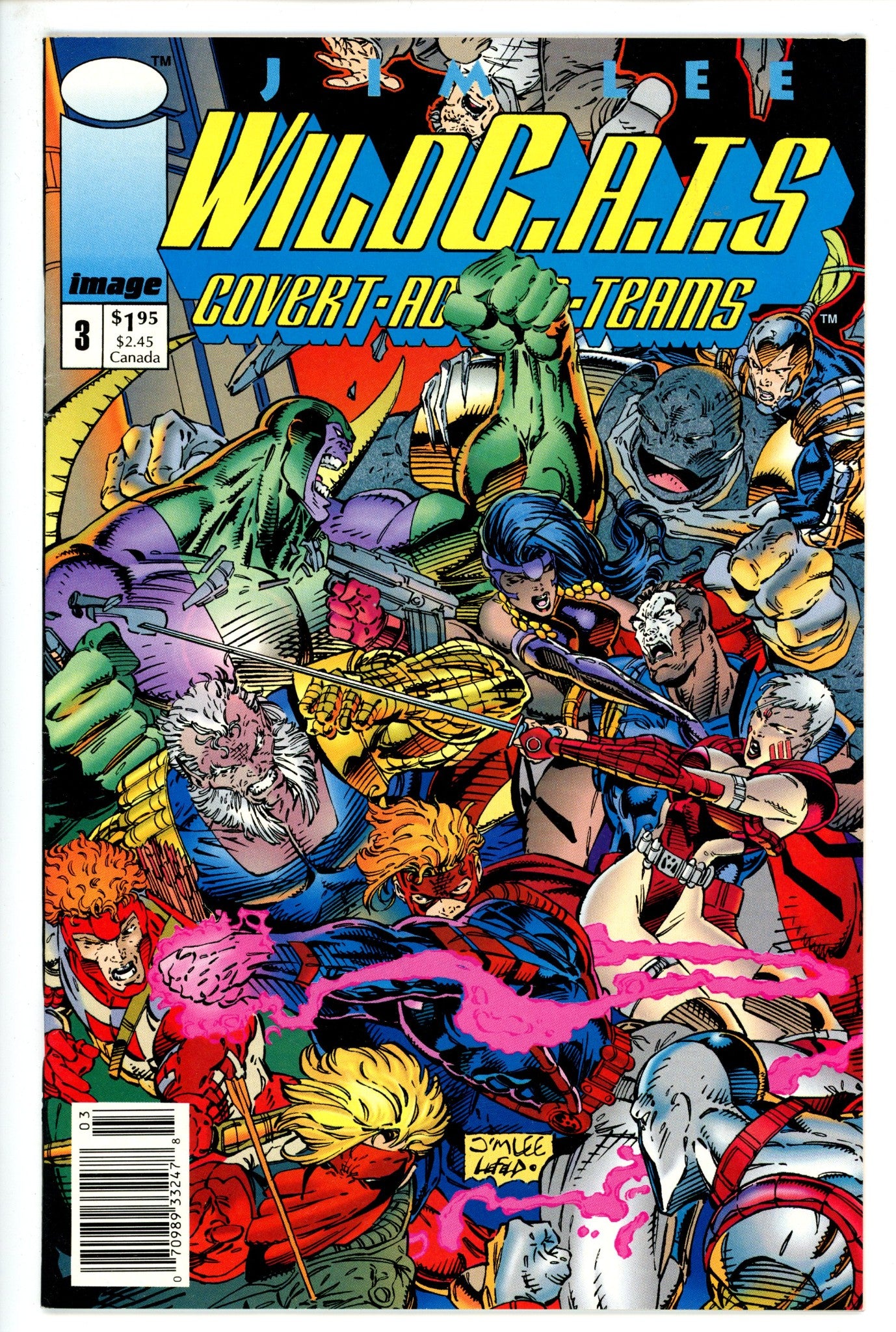 WildC.A.T.S: Covert Action Teams Vol 1 3 Newsstand
