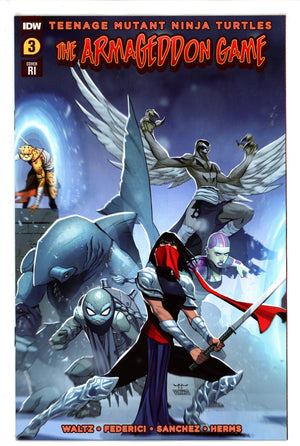 Teenage Mutant Ninja Turtles Armageddon Game 3 Qualano Variant NM