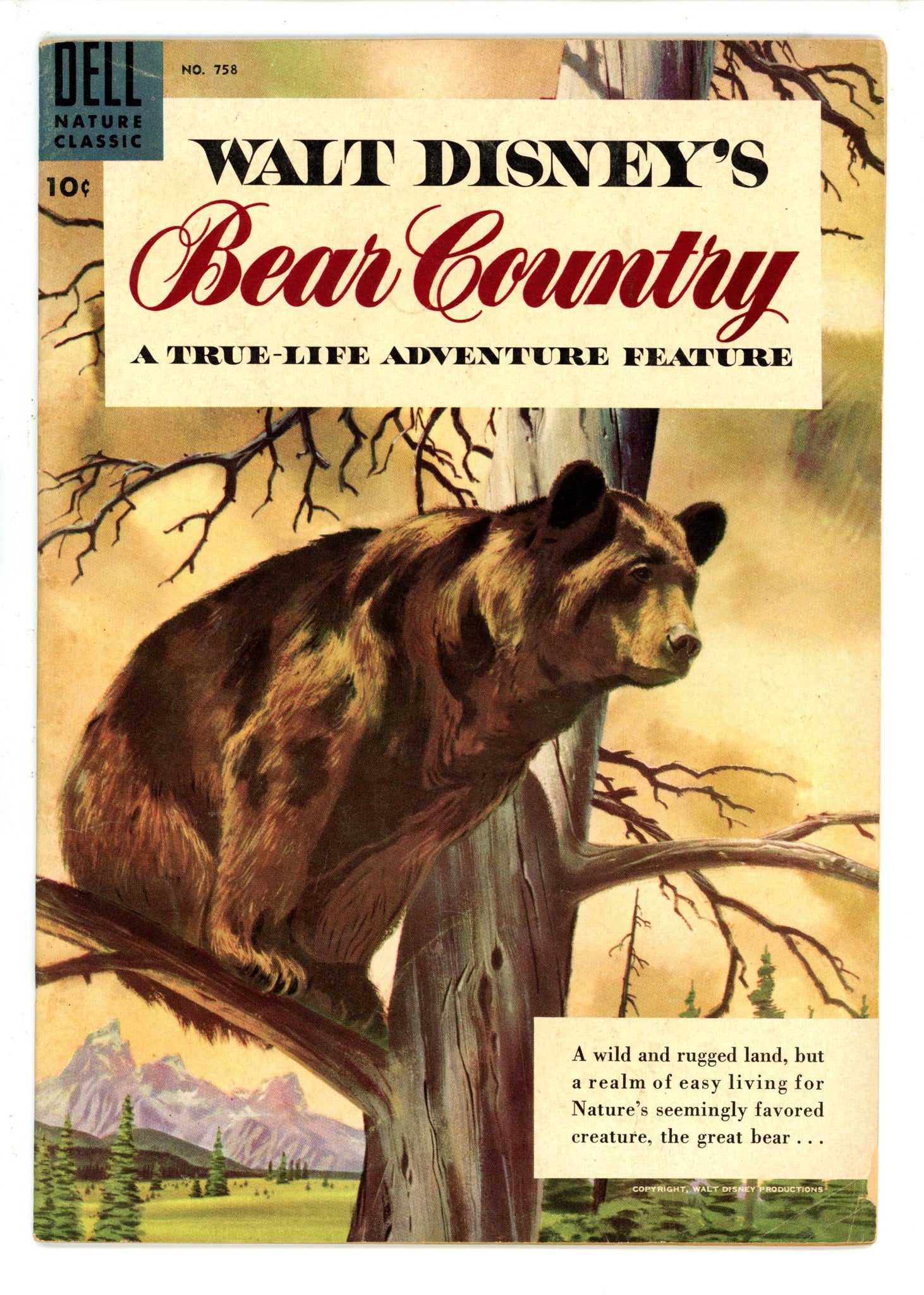 Four Color Vol 2 758 Bear Country FN-