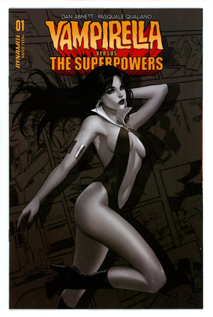 Vampirella Vs Superpowers 1 Leirix B&W Incentive Variant (2023)