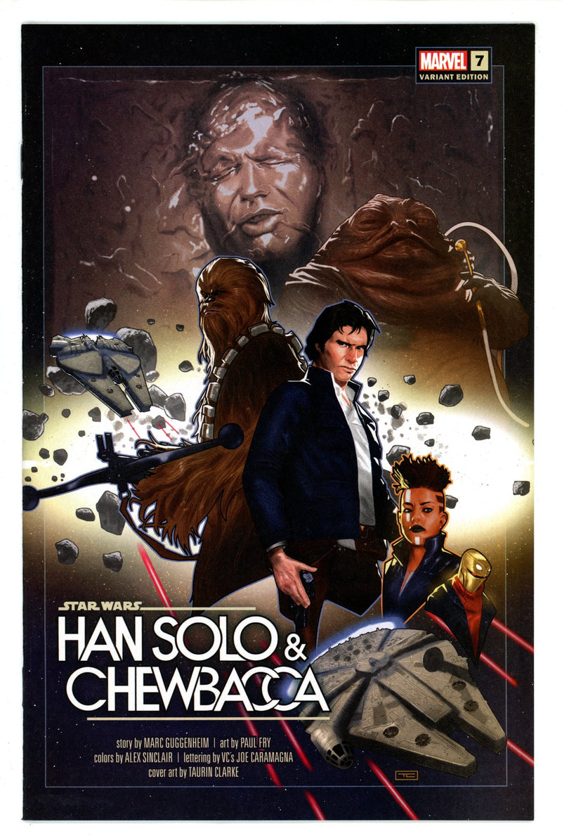 Star Wars Han Solo Chewbacca 7 Clarke Variant